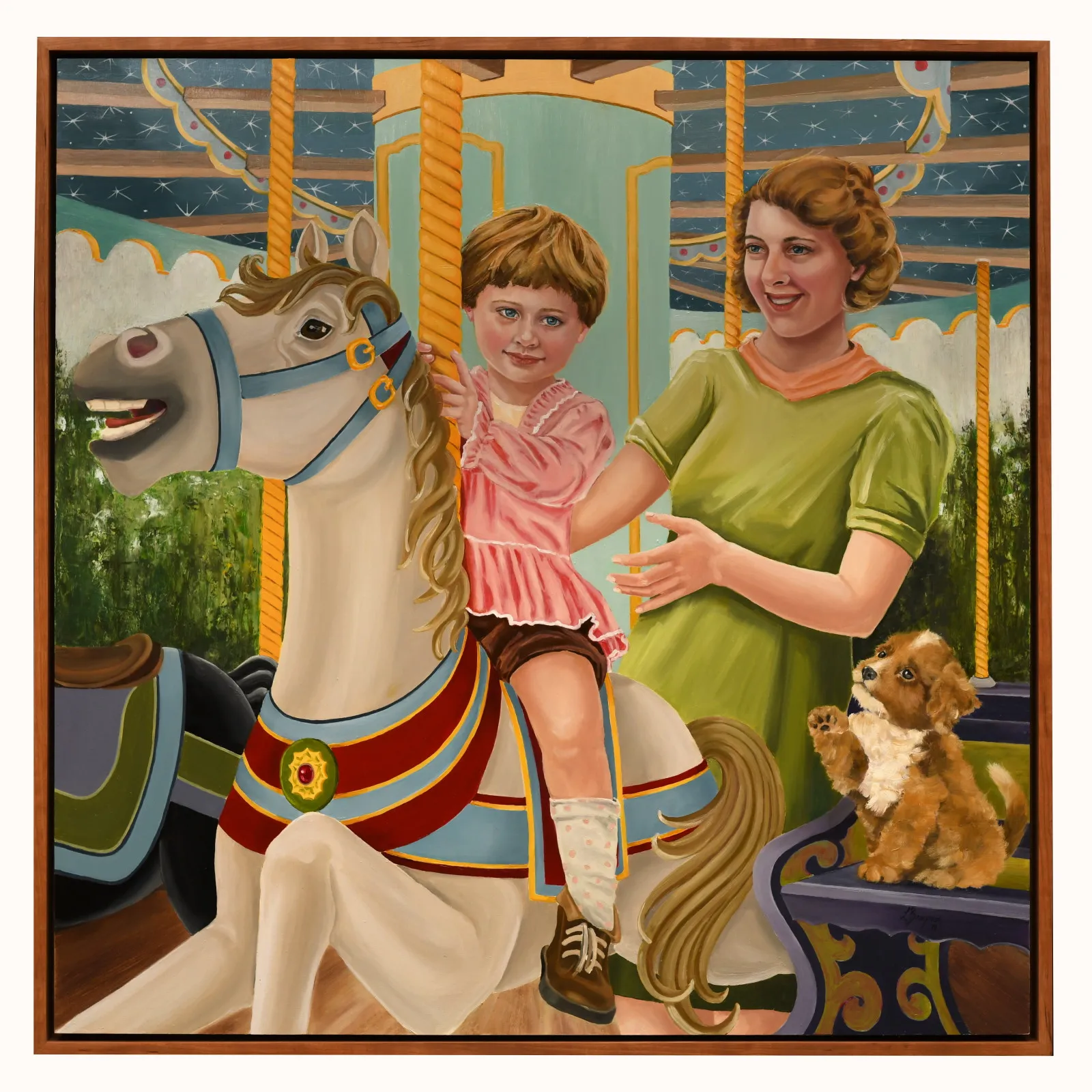 Painting: Carousel of Life