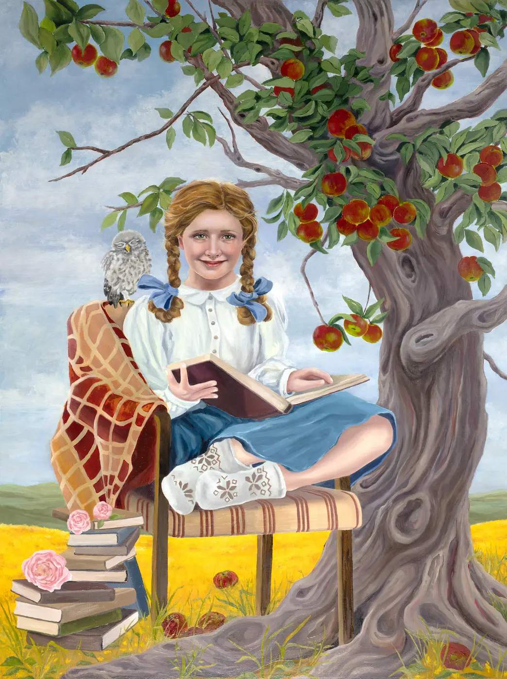 Painting: Edzia Littmann, 2020 by Lauren Bergman