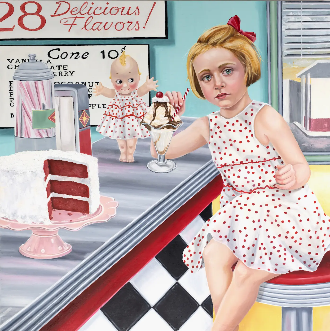 Painting: Eva Schulzova, 2020 by Lauren Bergman