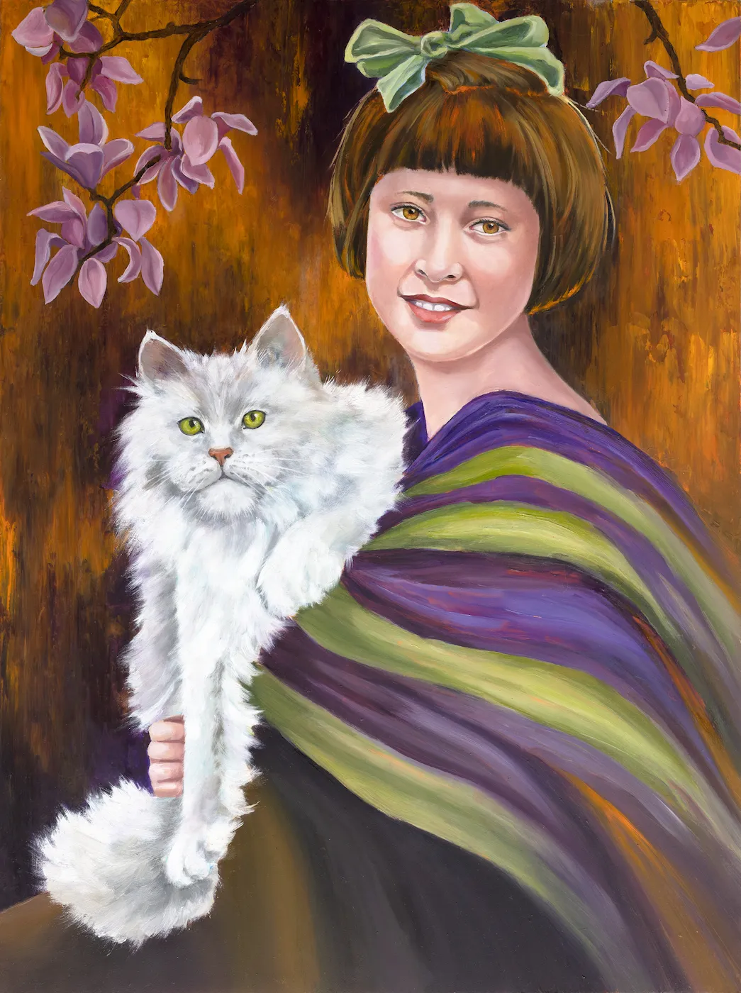 Painting: Marcelle Bonderman, 2020 by Lauren Bergman