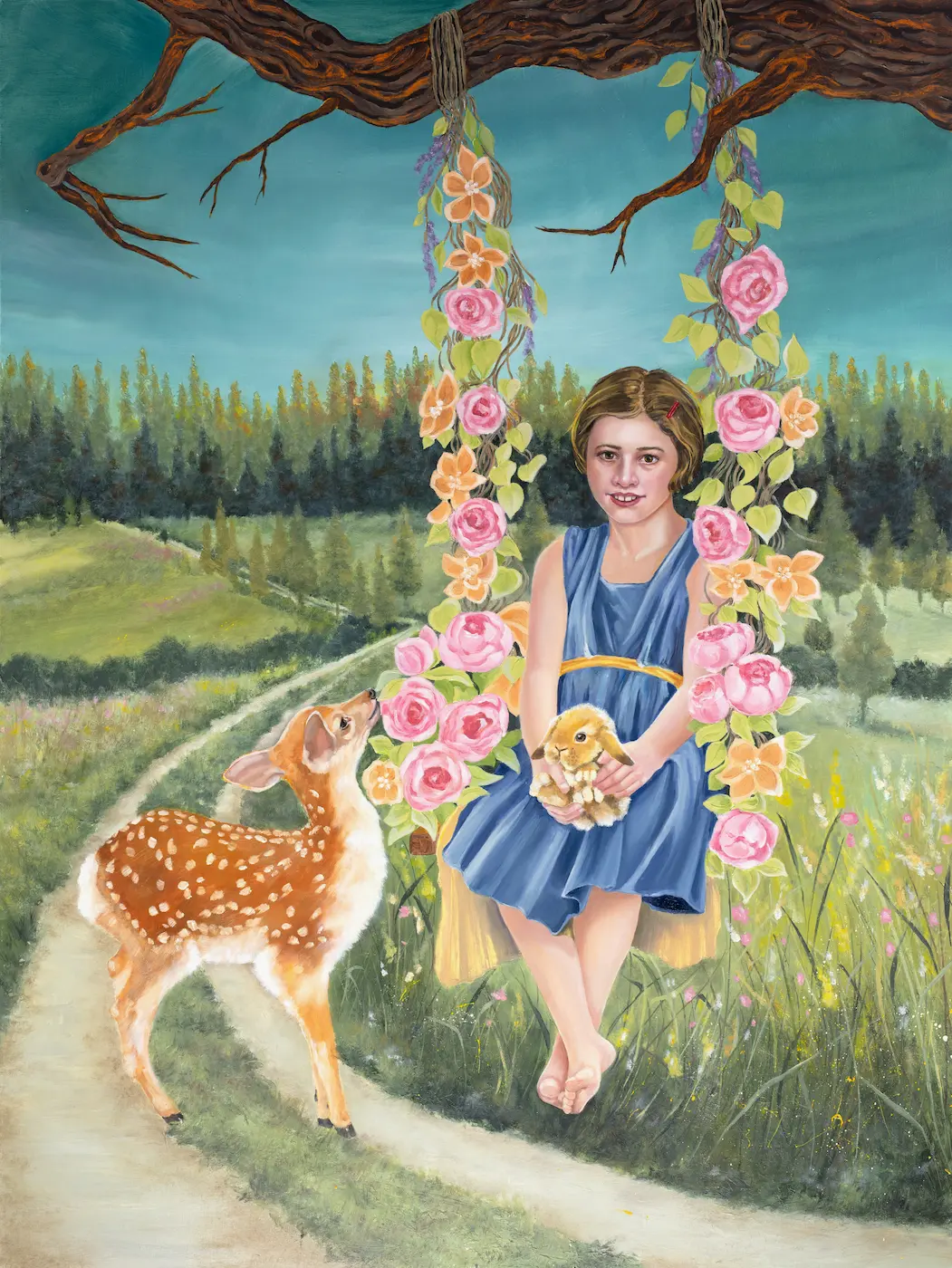 Painting: Marica Kecskemeti, 2019 by Lauren Bergman